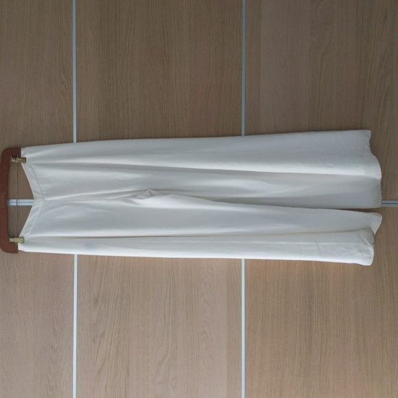 White high wasted flare pants - Picture 5 of 8